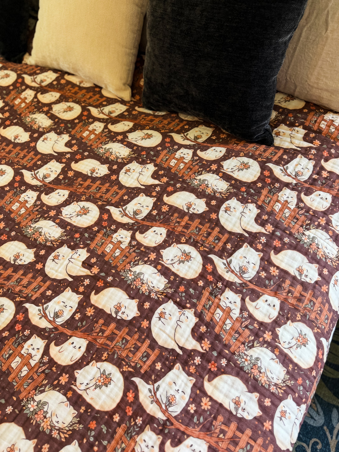 Spirit Snuggles Daydream Blanket - October Evenings Collection (Ready to ship)