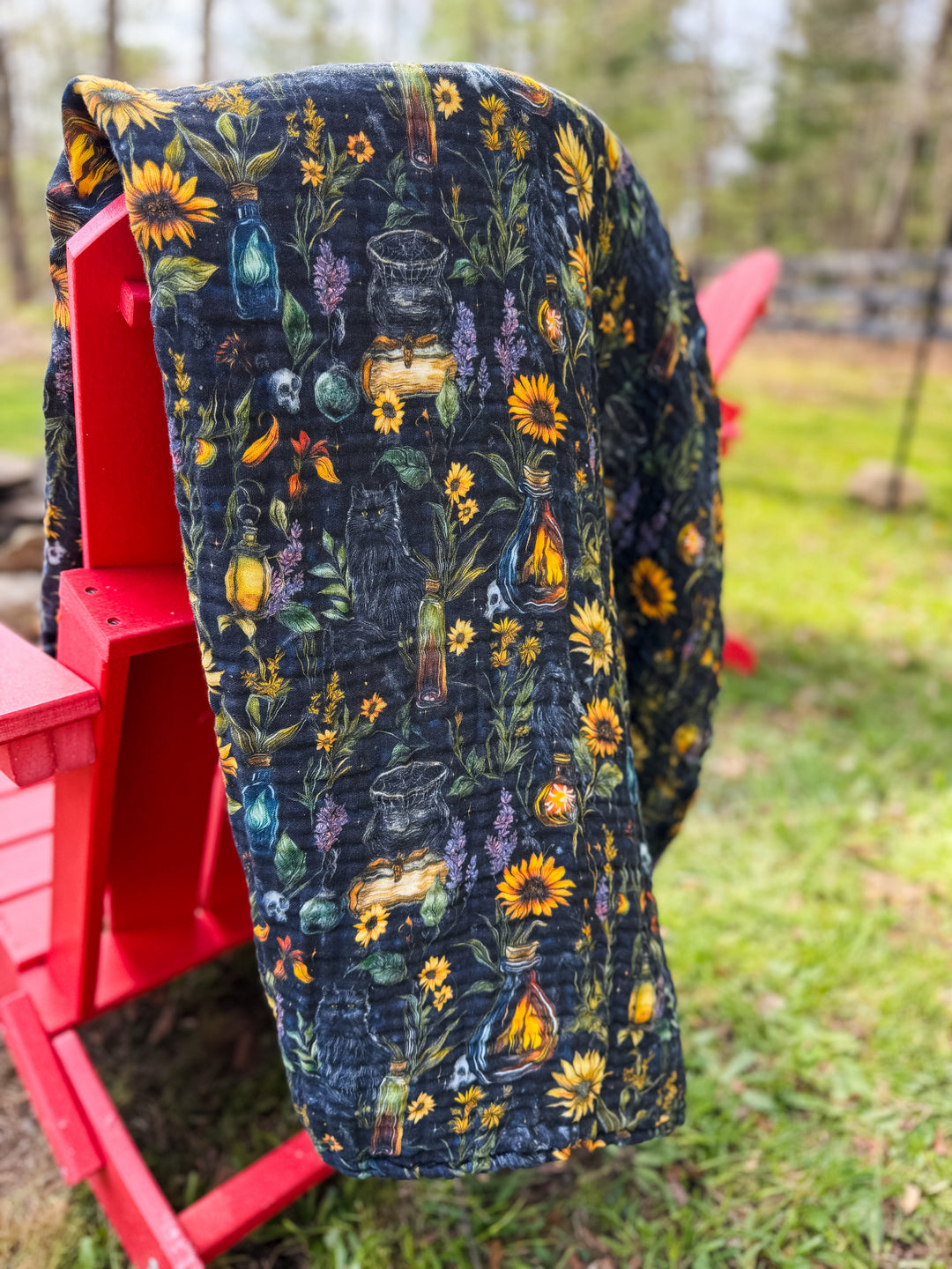 Enchanted Evenings Daydream Blanket - October Evenings Collection (Ready to ship)