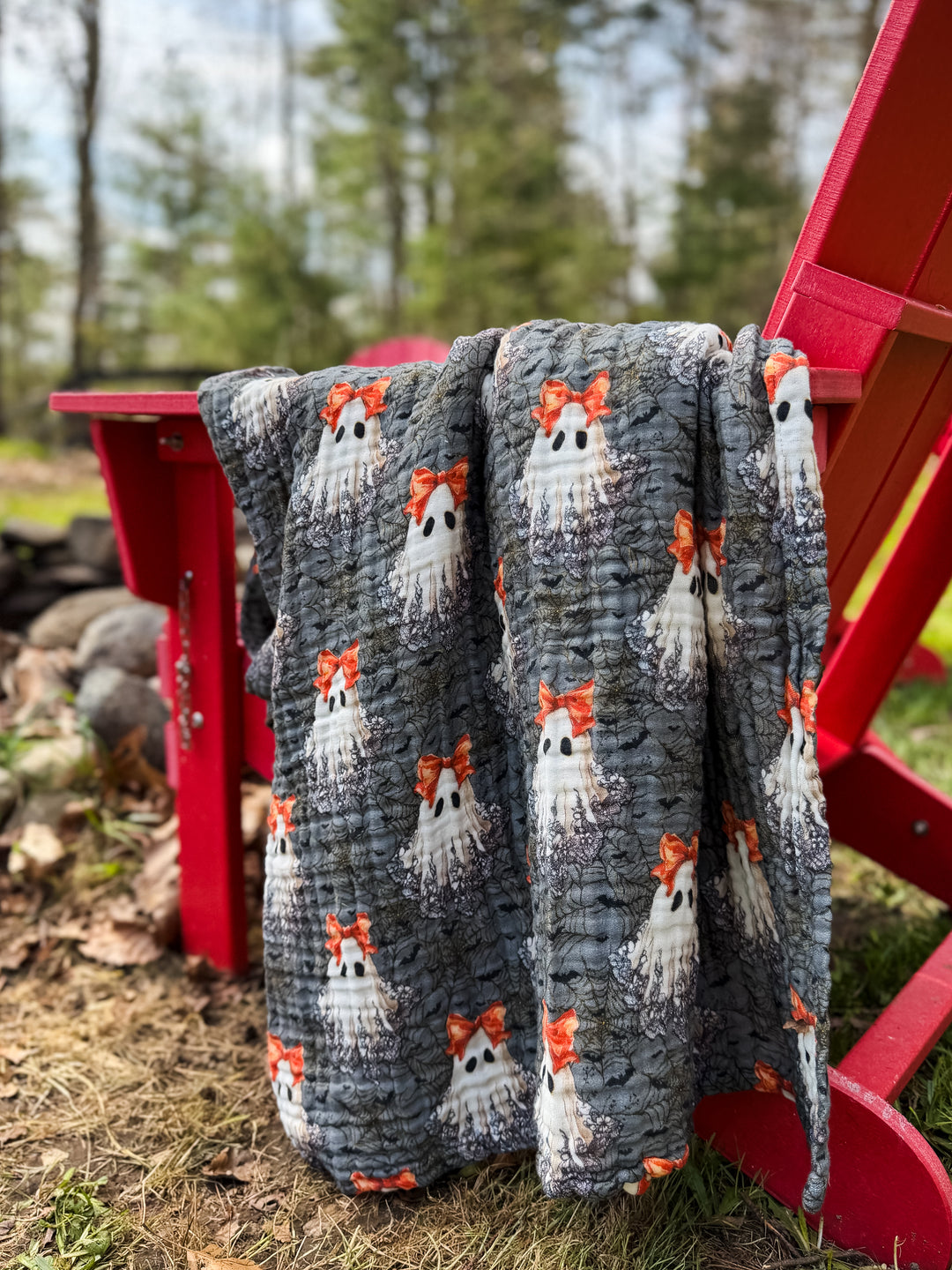 Ghouls Night In Daydream Blanket - October Evenings Collection (Ready to ship)