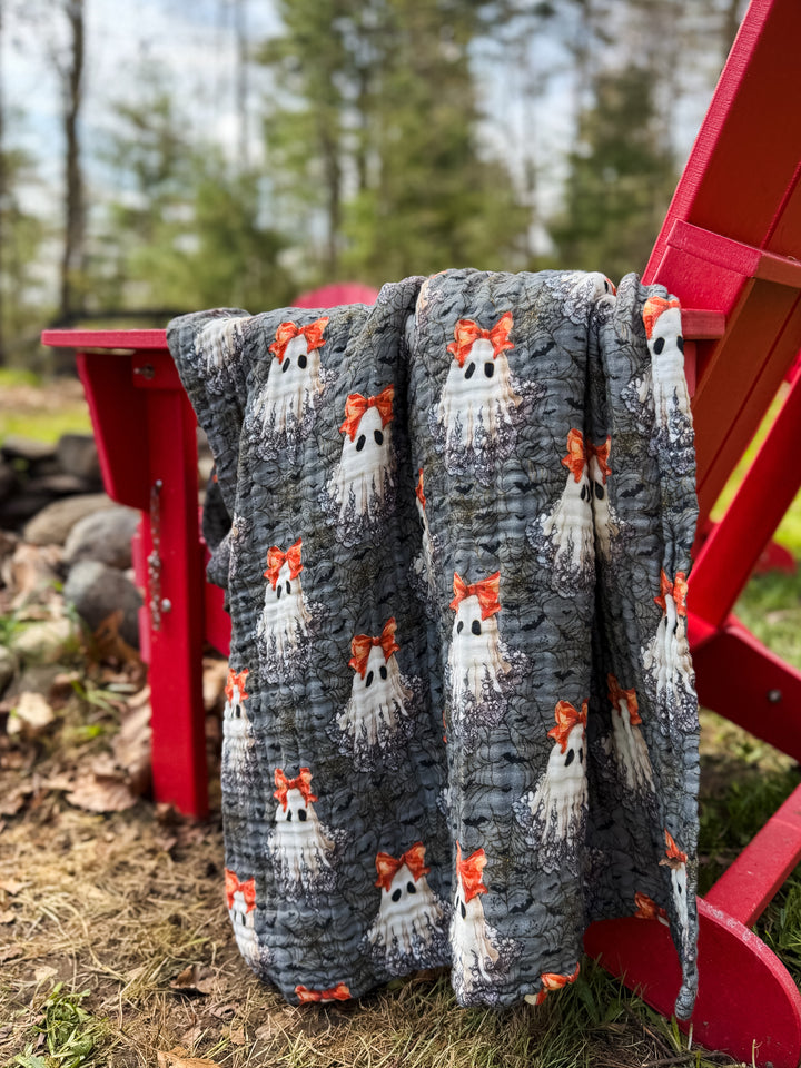 Ghouls Night In Daydream Blanket - October Evenings Collection (Ready to ship)