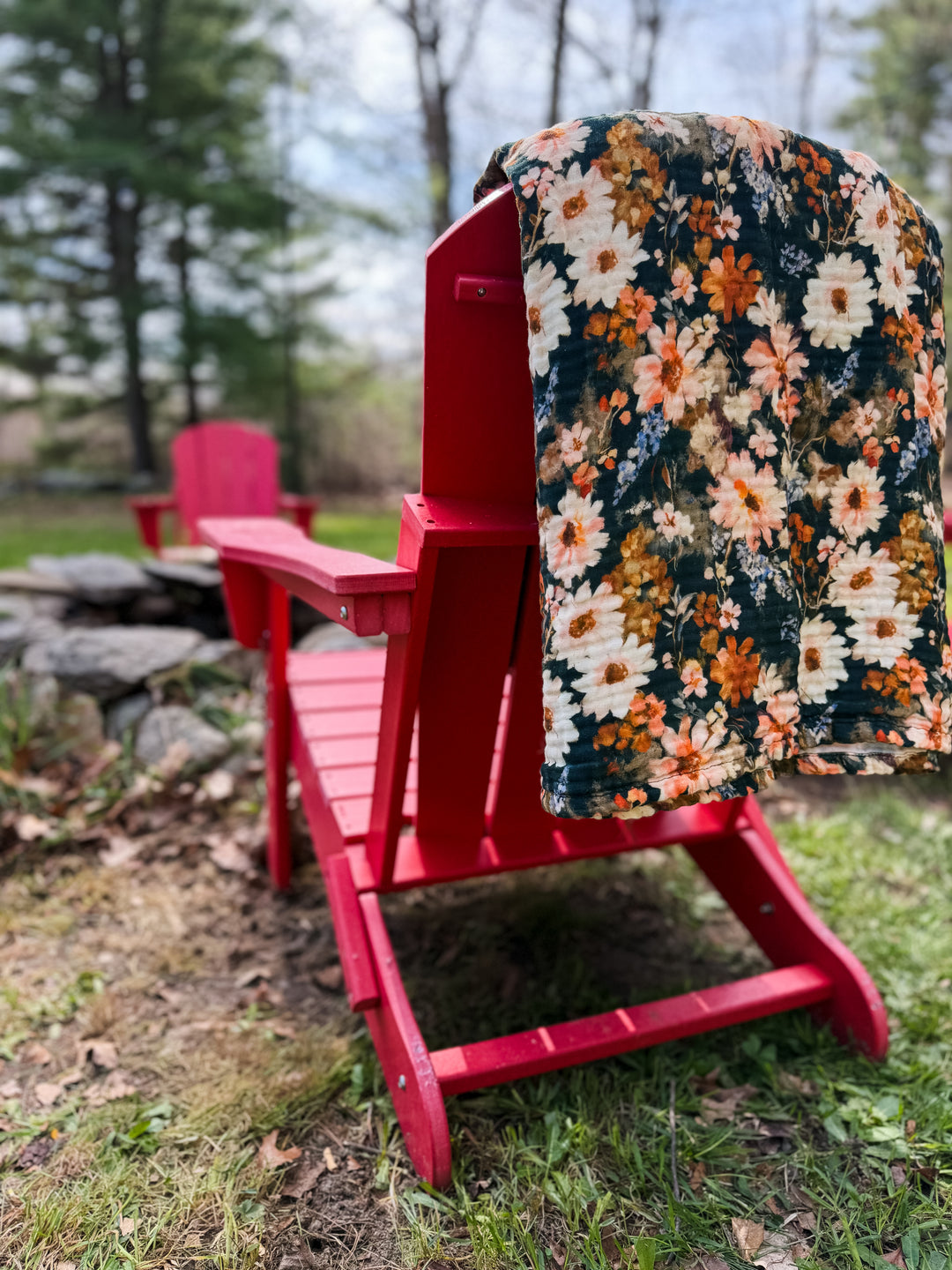 Wild Blooms Daydream Blanket - October Evenings Collection (Ready to ship)