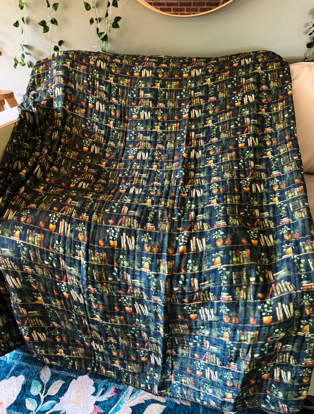Greenhouse Library Daydream Blanket - Our Edit Collection | ETA DEC