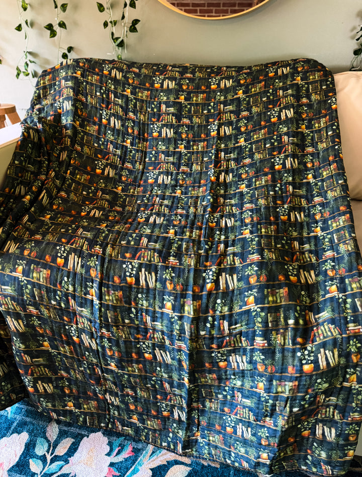Greenhouse Library Daydream Blanket - Our Edit Collection | ETA DEC