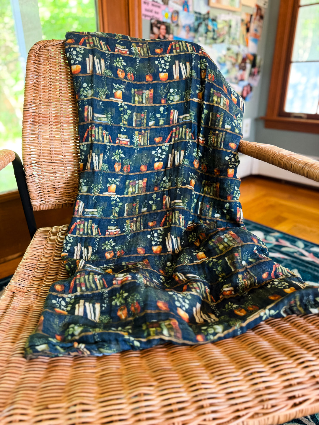 Greenhouse Library Daydream Blanket - Our Edit Collection | ETA DEC