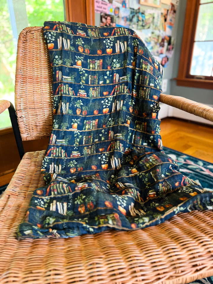 Greenhouse Library Daydream Blanket - Our Edit Collection | ETA DEC