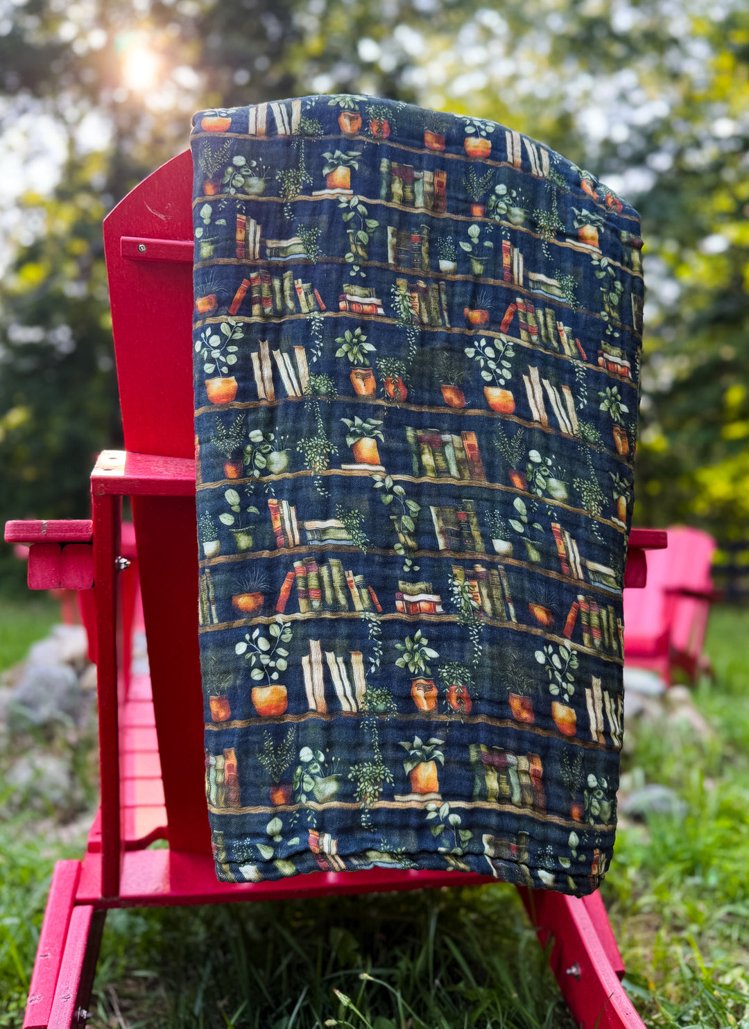 Greenhouse Library Daydream Blanket - Our Edit Collection | ETA DEC