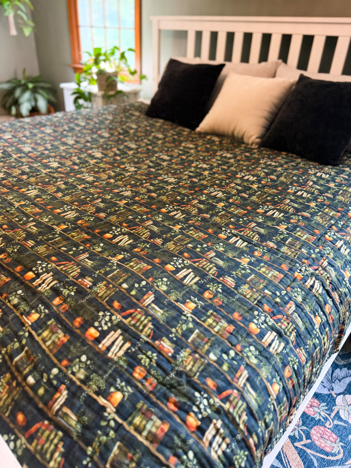 Greenhouse Library Daydream Blanket - Our Edit Collection | ETA DEC