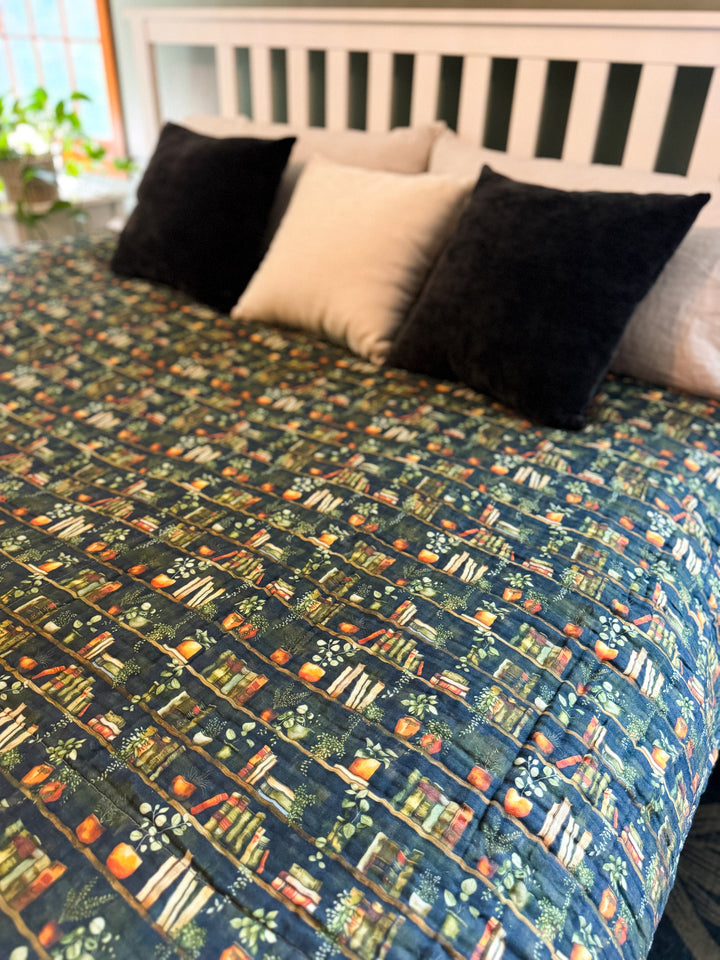 Greenhouse Library Daydream Blanket - Our Edit Collection | ETA DEC