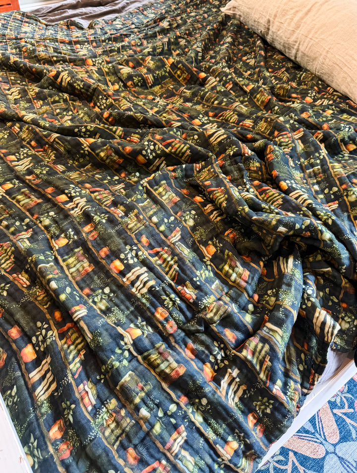 Greenhouse Library Daydream Blanket - Our Edit Collection | ETA DEC