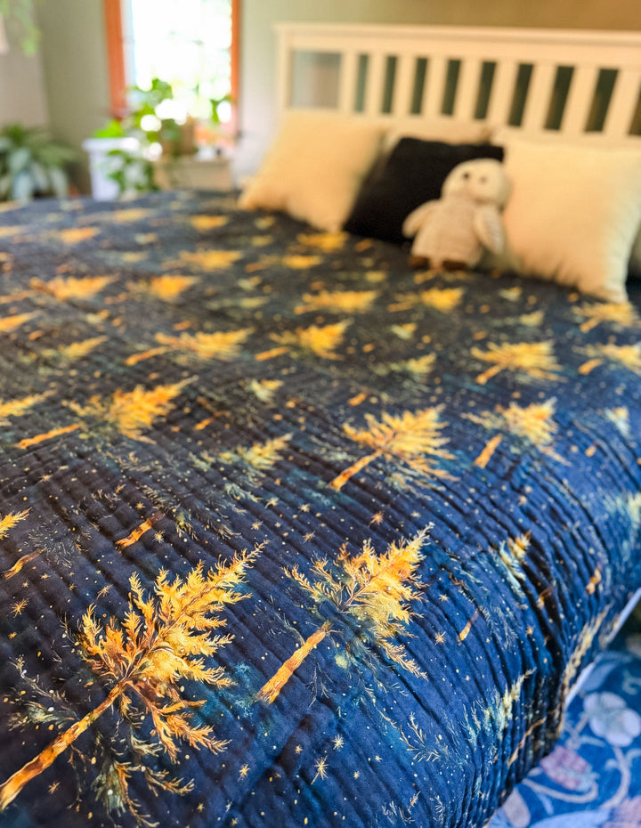 Moonlit Forest Daydream Blanket - Winter Whimsy Collection | ETA NOV