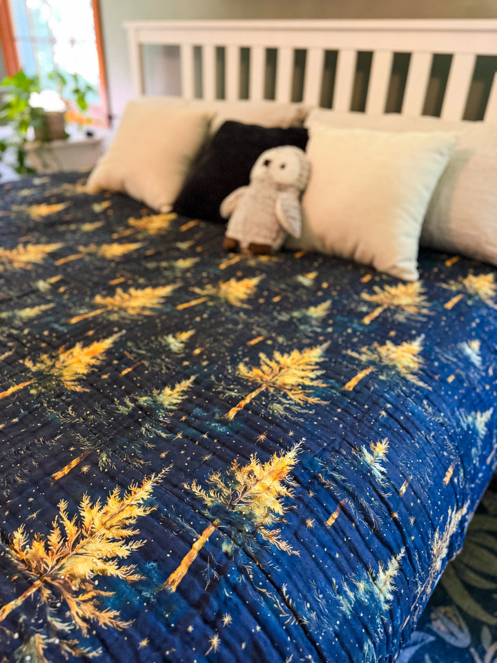 Moonlit Forest Daydream Blanket - Winter Whimsy Collection | ETA NOV