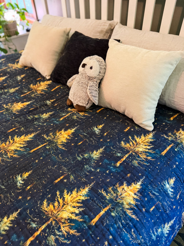 Moonlit Forest Daydream Blanket - Winter Whimsy Collection | ETA NOV