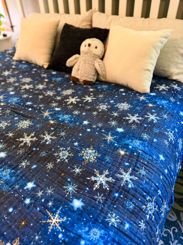 Snowfall Daydream Blanket - Winter Whimsy Collection | ETA NOV