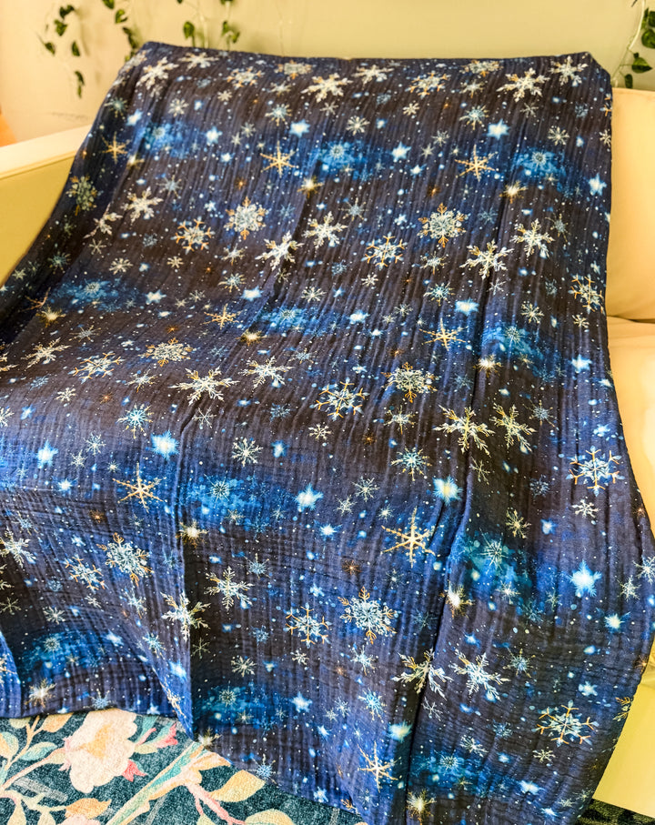 Snowfall Daydream Blanket - Winter Whimsy Collection | ETA NOV