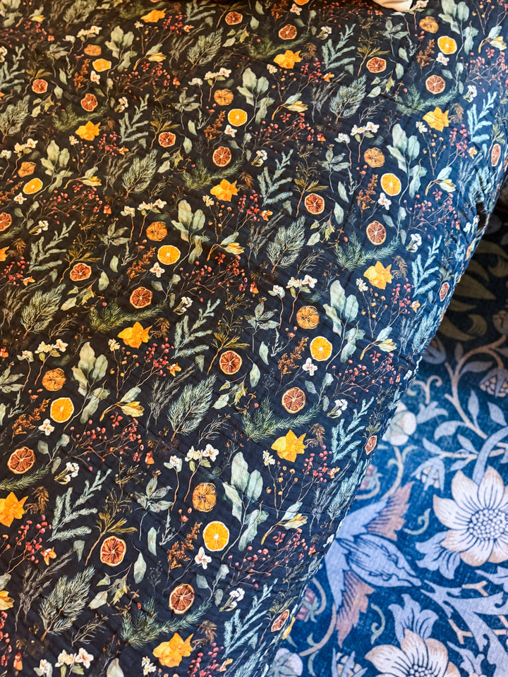 Yuletide Botanicals Daydream Blanket - Winter Whimsy Collection | ETA NOV