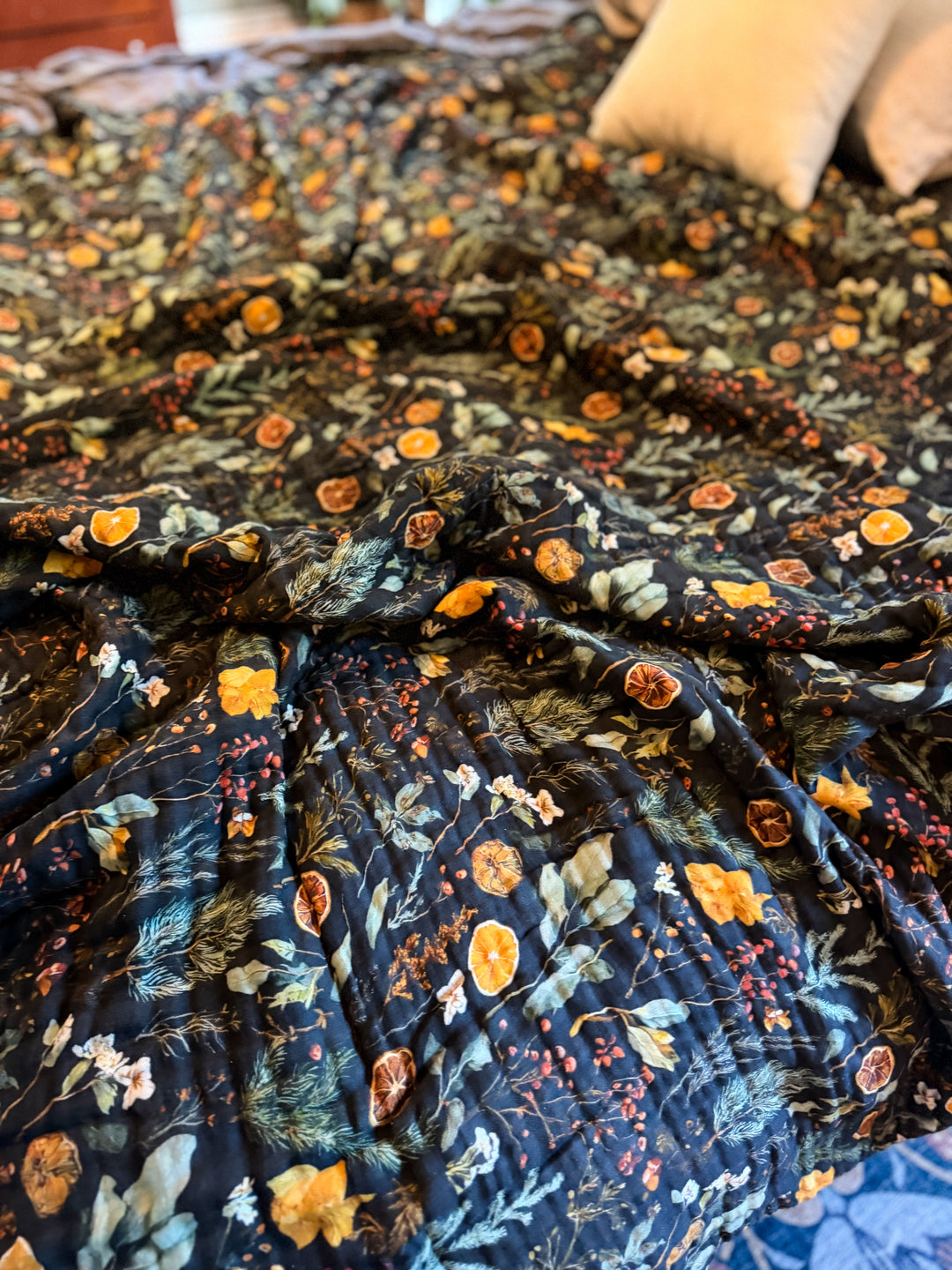 Yuletide Botanicals Daydream Blanket - Winter Whimsy Collection | ETA NOV