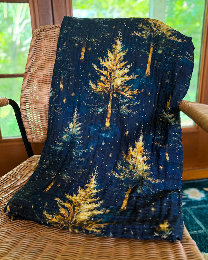 Moonlit Forest Daydream Blanket - Winter Whimsy Collection | ETA NOV