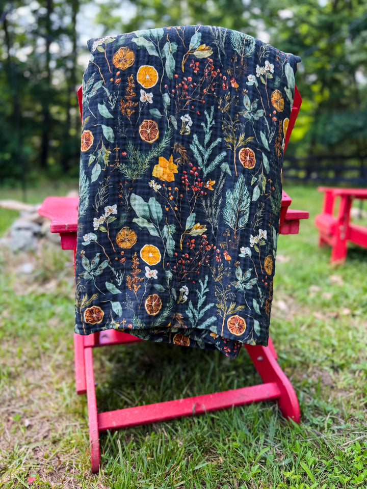 Yuletide Botanicals Daydream Blanket - Winter Whimsy Collection | ETA NOV