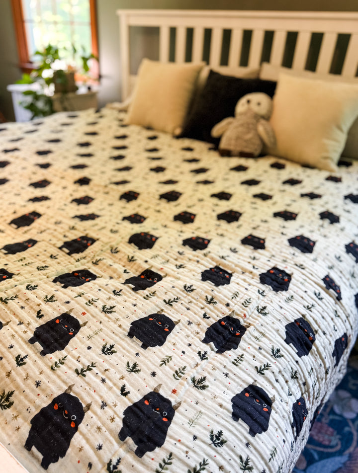 Merry Krampus Daydream Blanket - Winter Whimsy Collection | ETA NOV