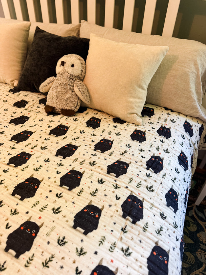 Merry Krampus Daydream Blanket - Winter Whimsy Collection | ETA NOV