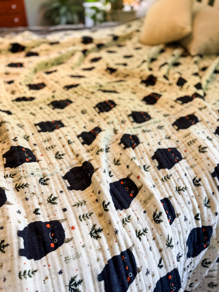 Merry Krampus Daydream Blanket - Winter Whimsy Collection | ETA NOV