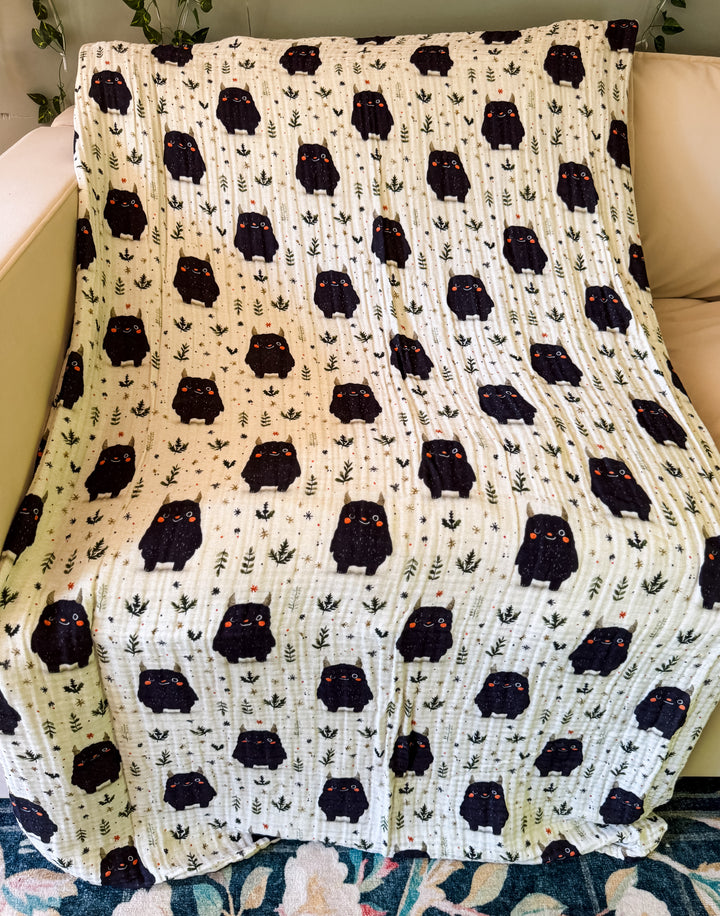 Merry Krampus Daydream Blanket - Winter Whimsy Collection | ETA NOV
