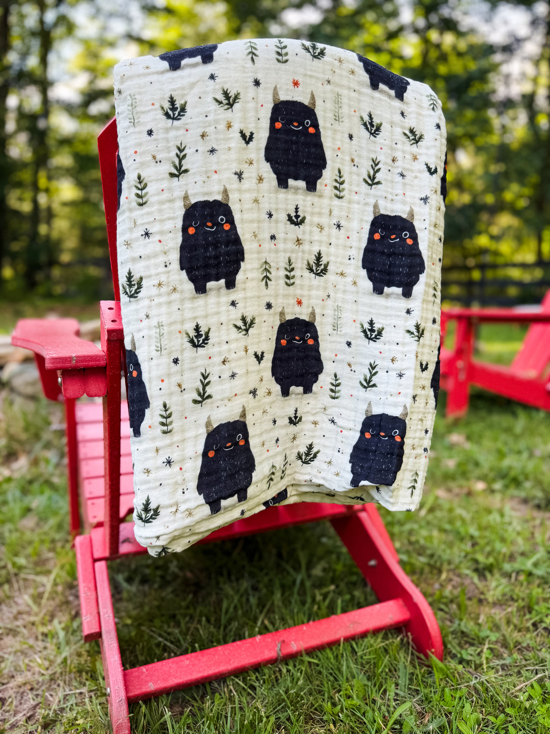 Merry Krampus Daydream Blanket - Winter Whimsy Collection | ETA NOV