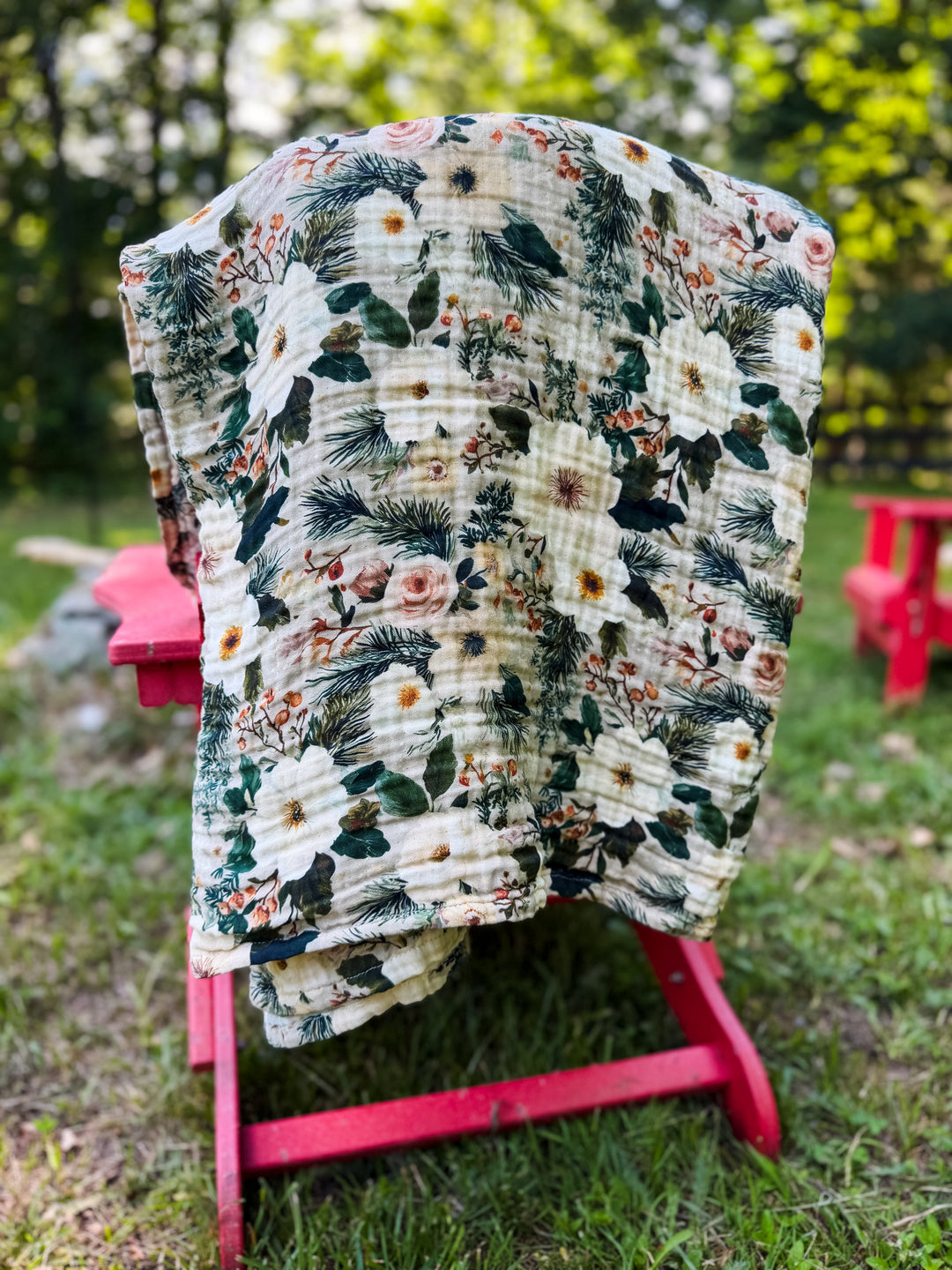 Christmas Bouquet Daydream Blanket - Winter Whimsy Collection | ETA NOV