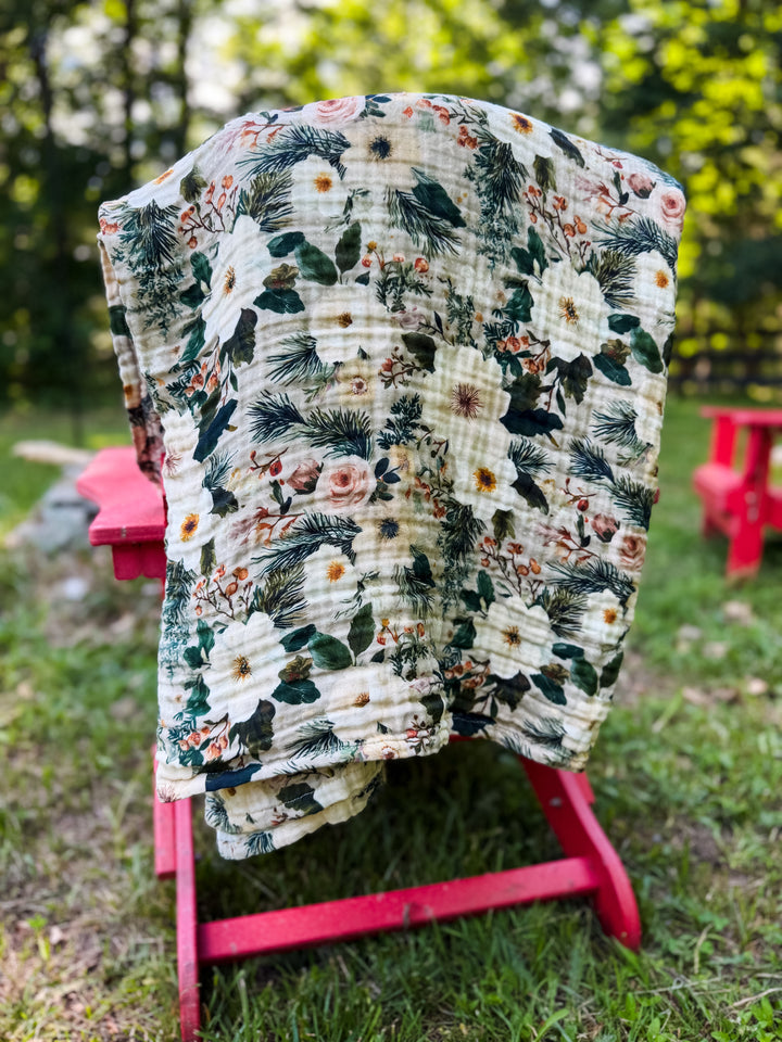 Christmas Bouquet Daydream Blanket - Winter Whimsy Collection | ETA NOV