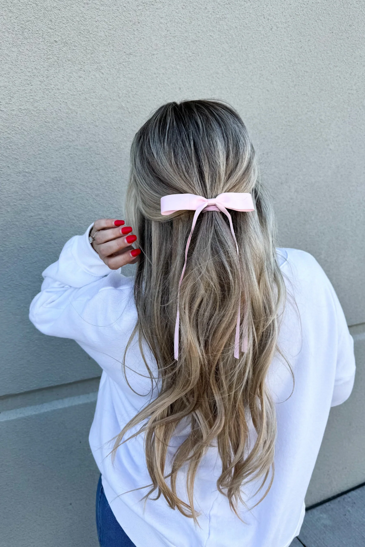Soft Era Ribbon Bow Clips - ASSORTED COLORS (Ready to ship)