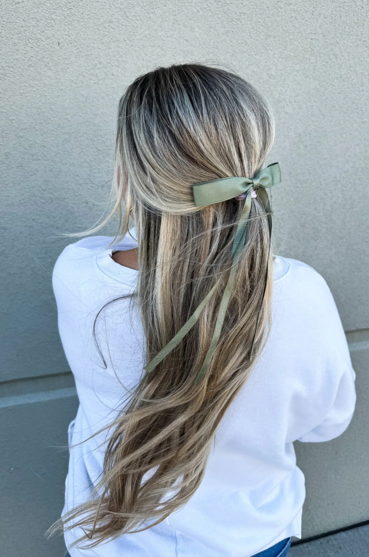 Soft Era Ribbon Bow Clips - ASSORTED COLORS (Ready to ship)