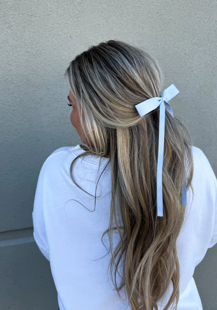 Soft Era Ribbon Bow Clips - ASSORTED COLORS (Ready to ship)