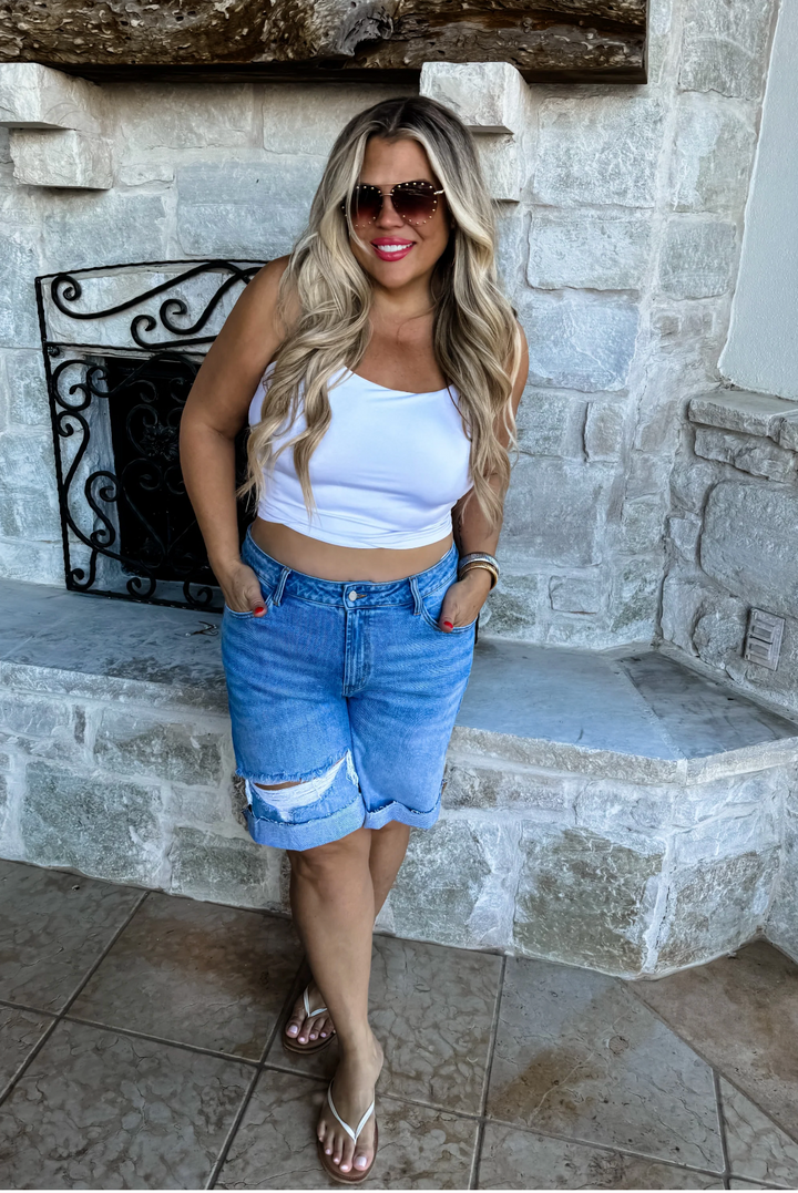 Blakeley Carsen Denim Shorts (Ready to ship)