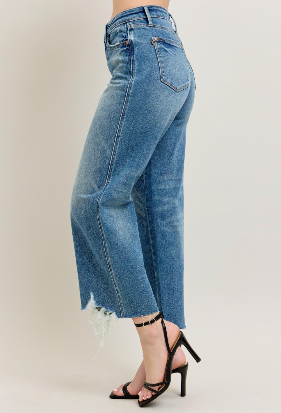 Judy Blue Rigid Magic Wide Leg Jeans (Ready to ship)