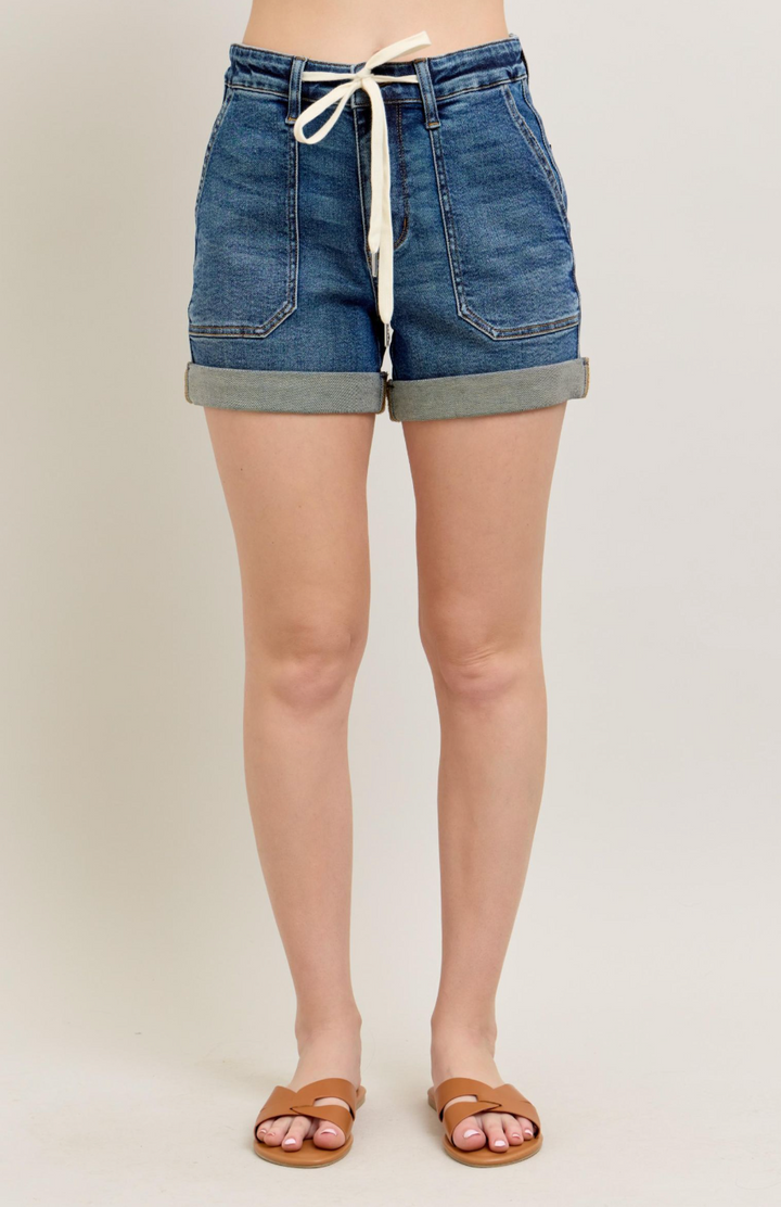 Judy Blue FAVE Jogger Style Shorts (Ready to ship)
