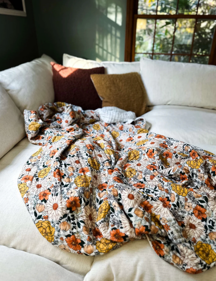 (Pre-Sale ETA: FEB) Classic Boho Floral Daydream Blanket - The Classics Collection