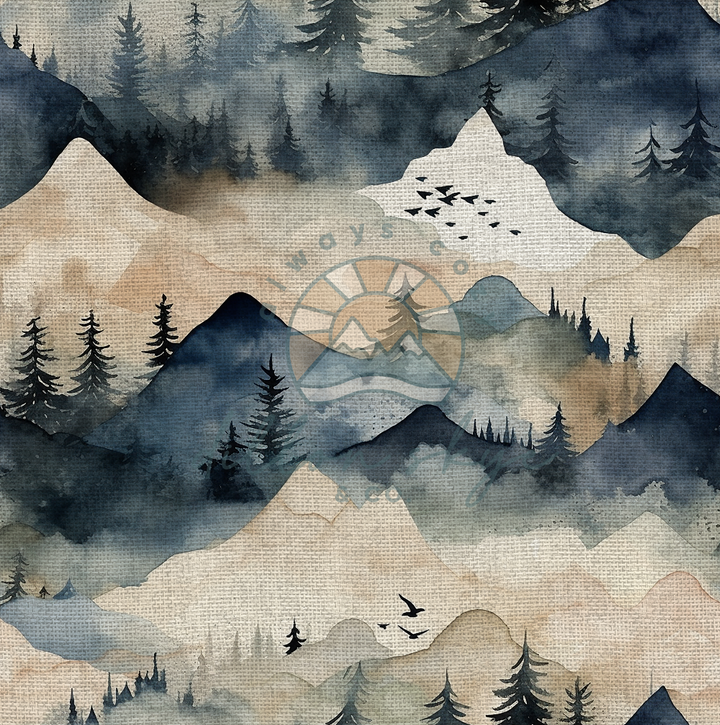 AIRY Daydream Blankets | LUXE 8-Layer Printed Blankets (Ready To Ship)