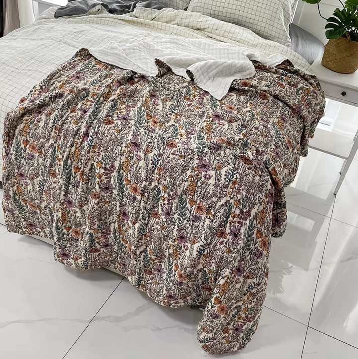 AIRY Daydream Blankets | LUXE 8-Layer Printed Blankets (Ready To Ship)