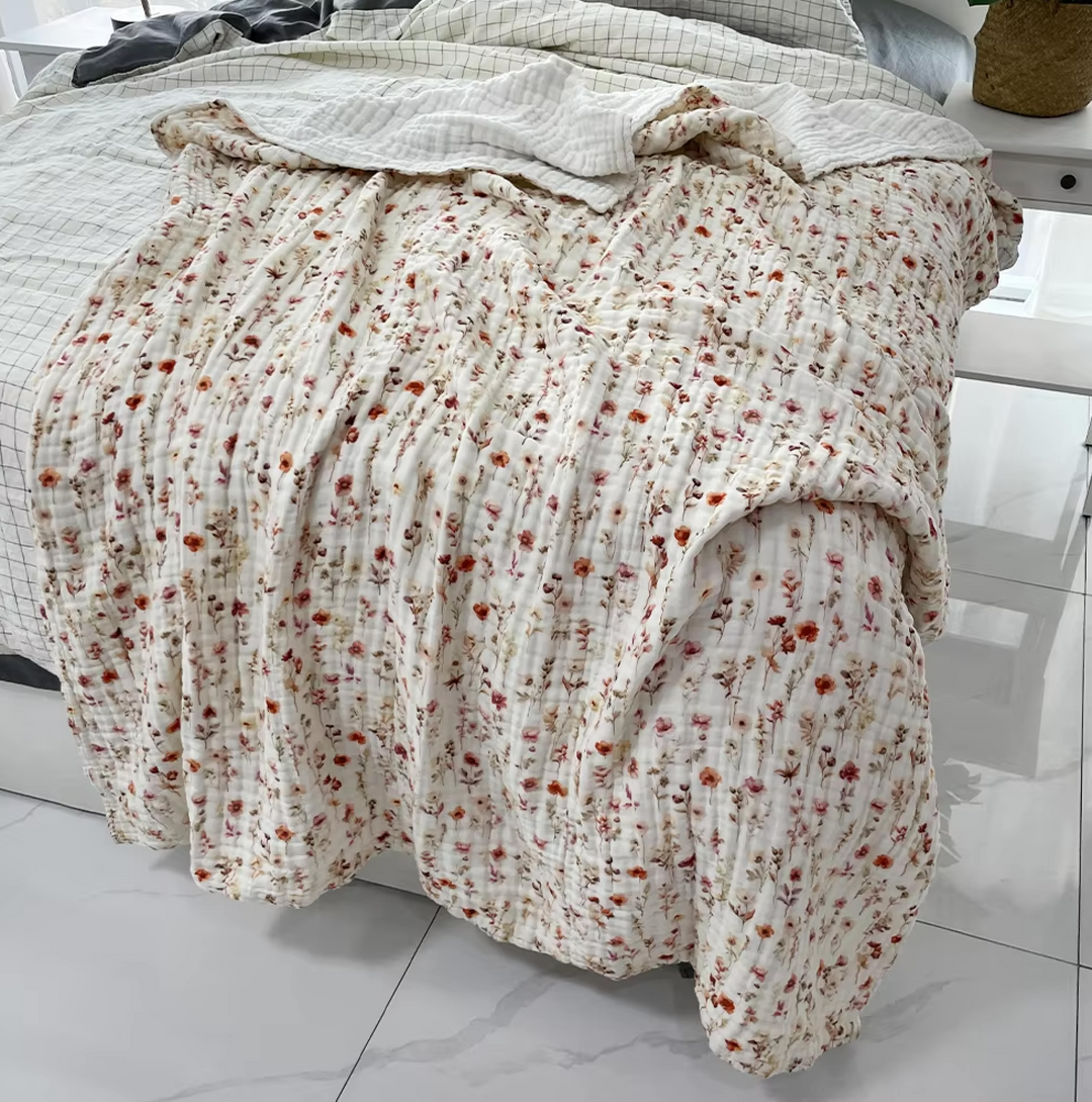 AIRY Daydream Blankets | LUXE 8-Layer Printed Blankets (Ready To Ship)