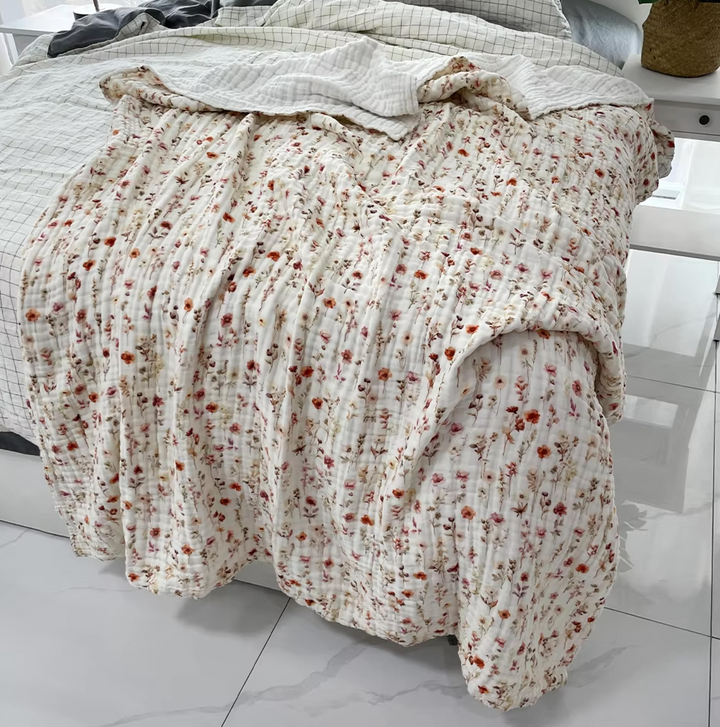 AIRY Daydream Blankets | LUXE 8-Layer Printed Blankets (Ready To Ship)