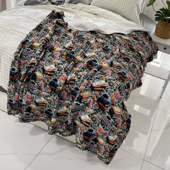 AIRY Daydream Blankets | LUXE 8-Layer Printed Blankets (Ready To Ship)