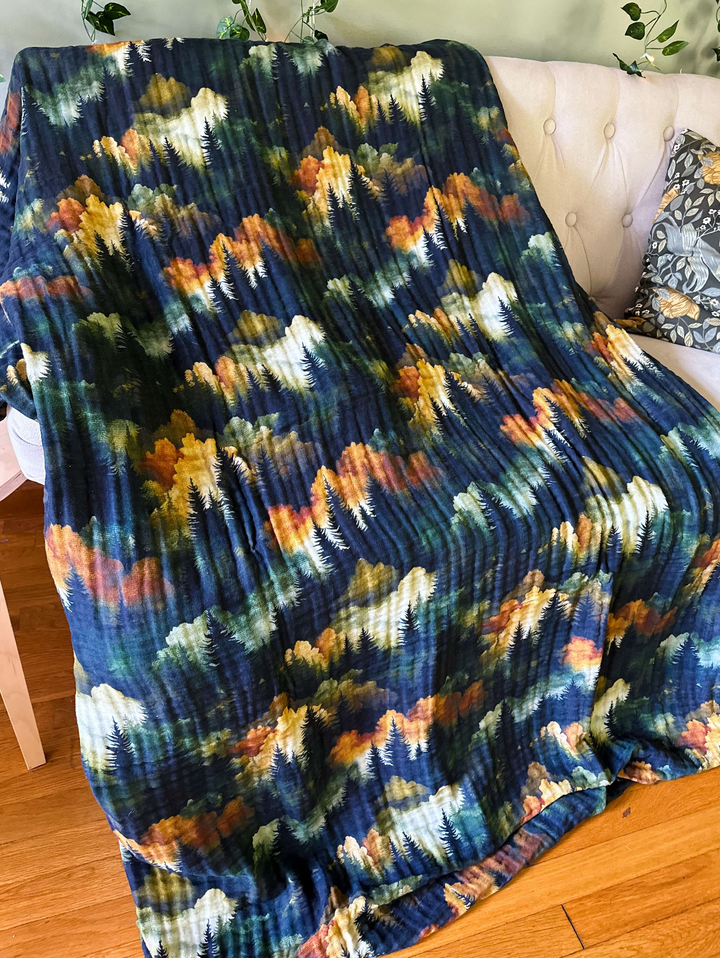 (Pre-Sale ETA: MARCH) Fog & Fir Daydream Blanket - The Classics Collection