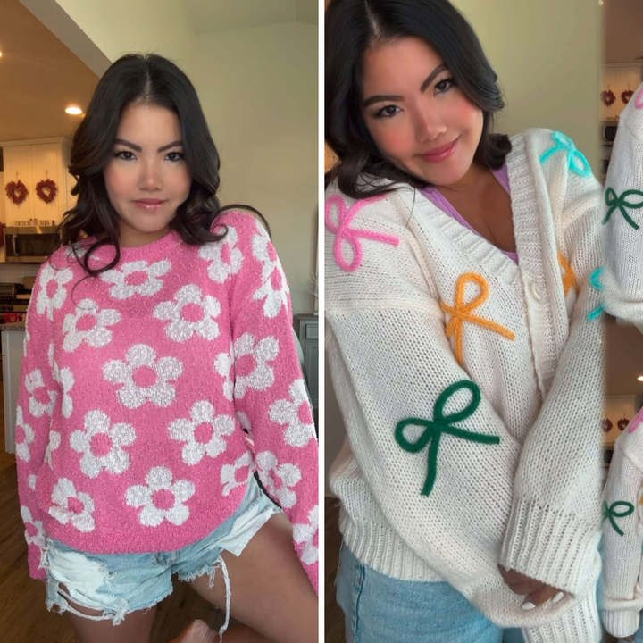 JadyK COZY Popcorn Sweaters (Ready to ship)