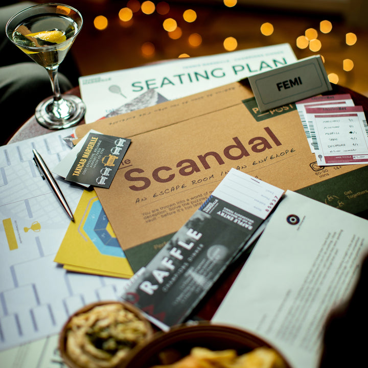 (Pre-Sale ETA: MID MAY) The Scandal [Escape Room Puzzle Sets 2025]
