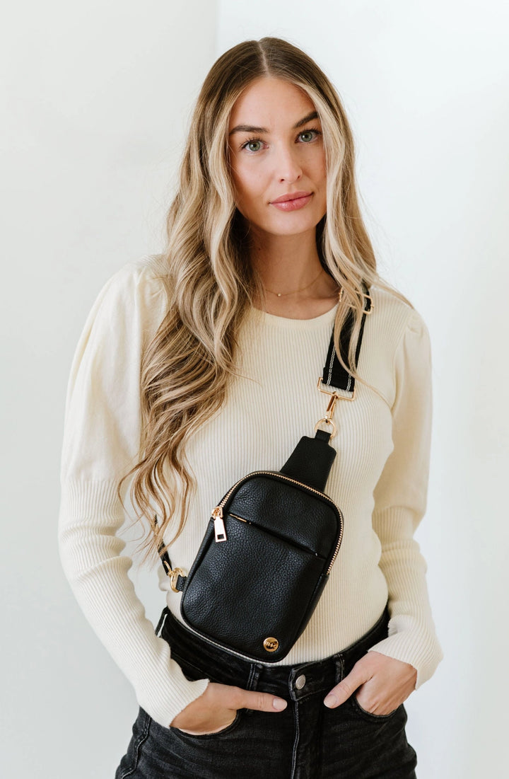 Bridget Sling Crossbody Fanny Mini Belt Bag (Ready To Ship)