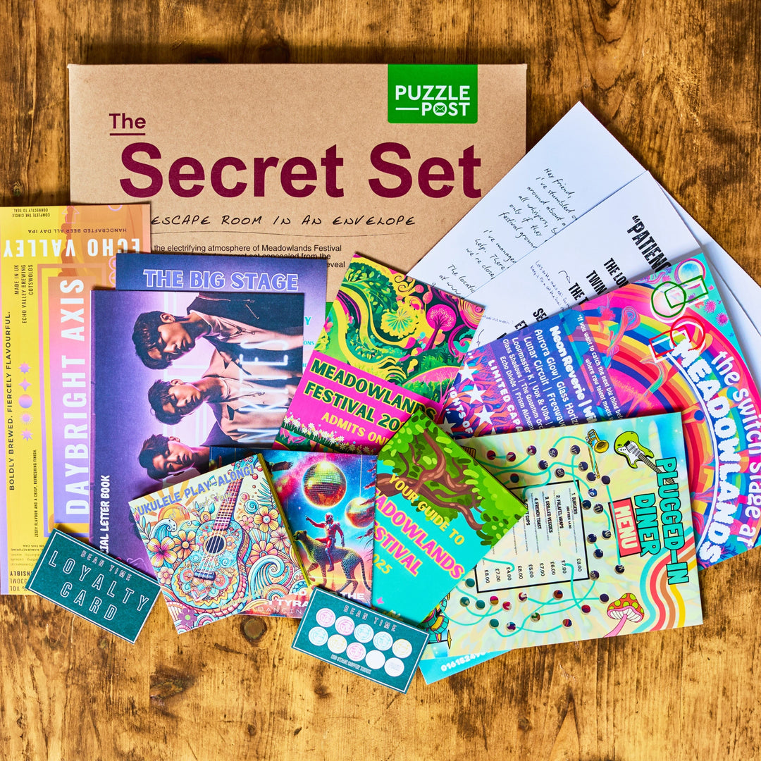 (Pre-Sale ETA: MID MAY) The Secret Set [Escape Room Puzzle Sets 2025]