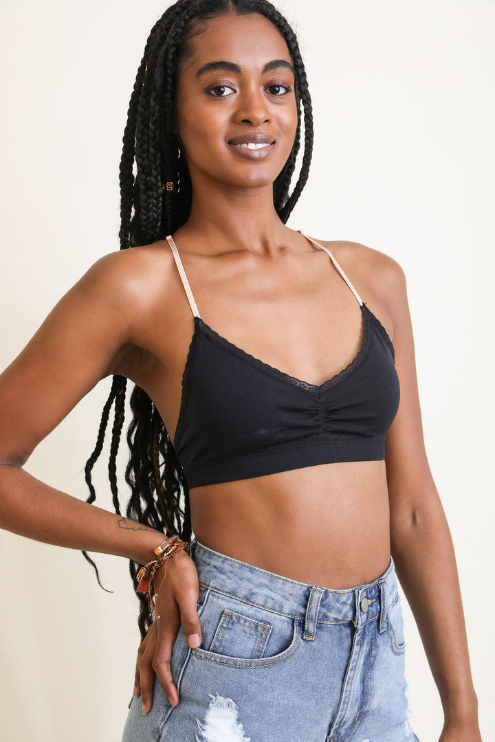 Floral Lattice Bralette